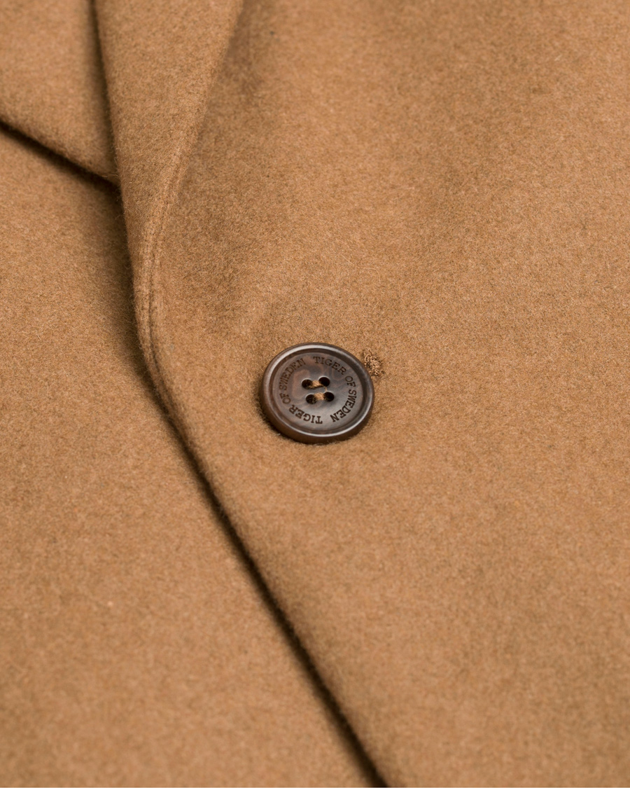 Herr | Jackor | Tiger of Sweden | Dempsey 18 Wool Coat Beige