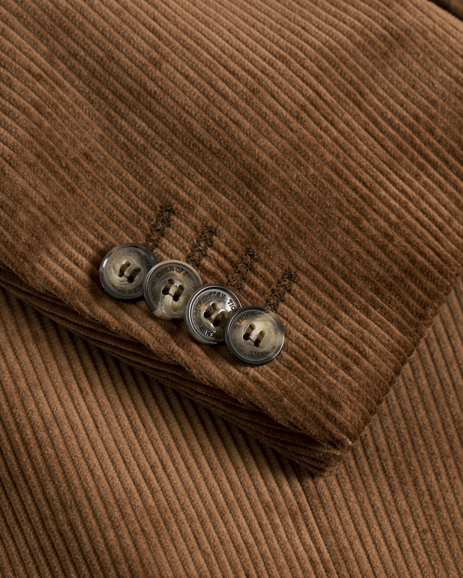 Herr | Kavajer | Tiger of Sweden | Lamonte Corduroy Blazer Brown