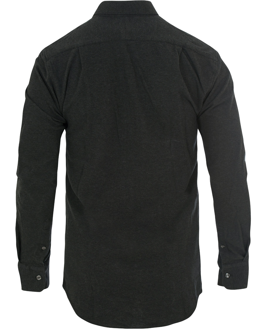 Herr | Skjortor | Tiger of Sweden | Donald Pique Shirt Charcoal