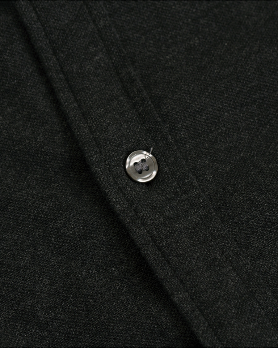 Herr | Skjortor | Tiger of Sweden | Donald Pique Shirt Charcoal