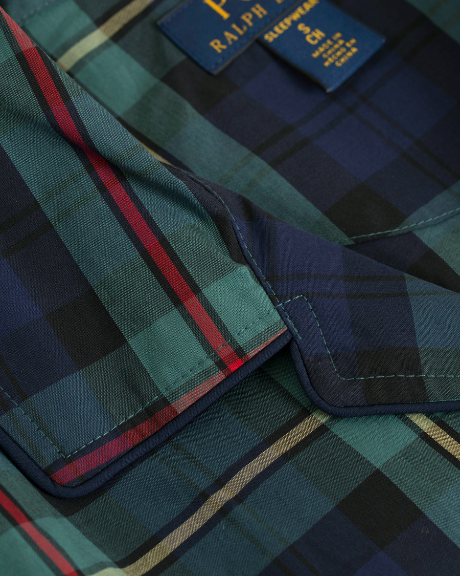Herr | Underkläder | Polo Ralph Lauren | Spencer Plaid Check Pyjama Set Green/Blue
