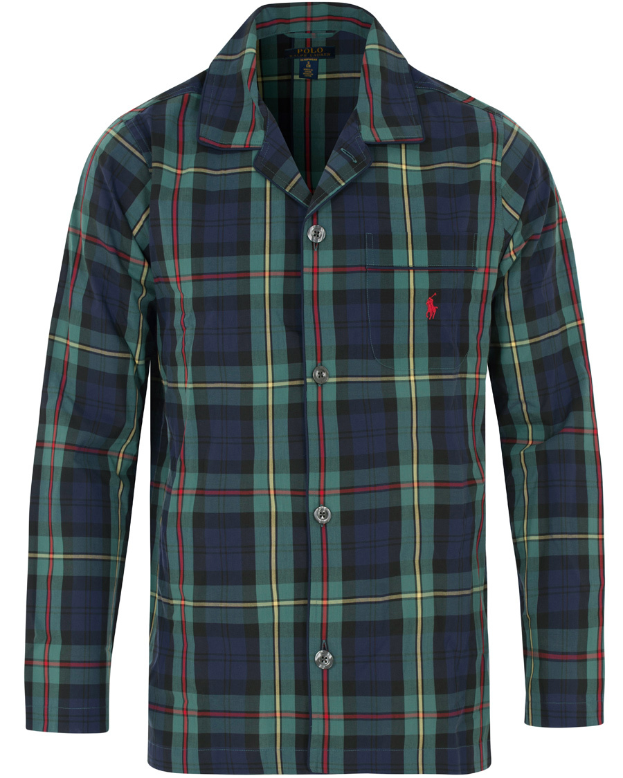 Herr | Underkläder | Polo Ralph Lauren | Spencer Plaid Check Pyjama Set Green/Blue