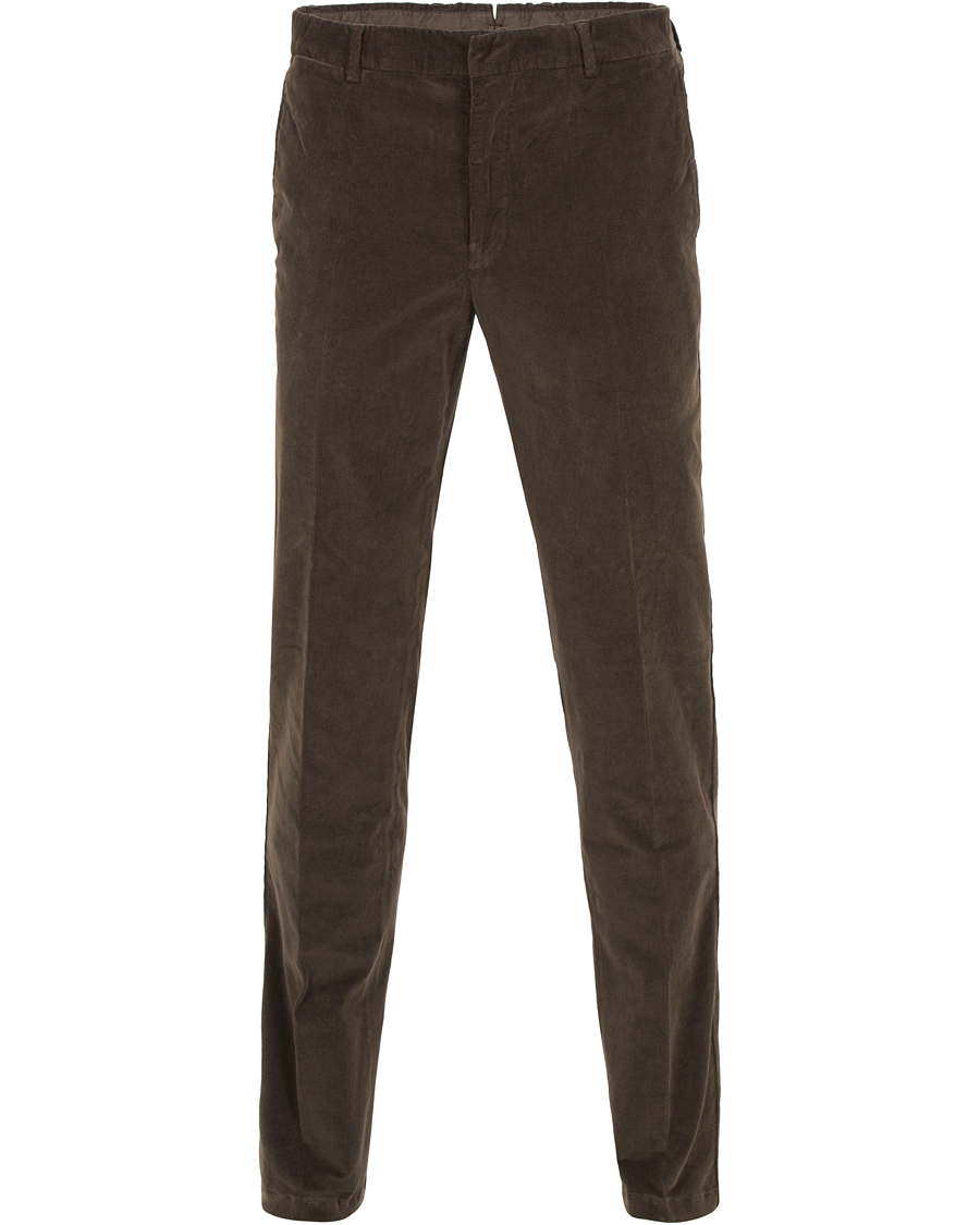 Herr | Byxor | Polo Ralph Lauren | Stretch Corduroy Trousers Brown