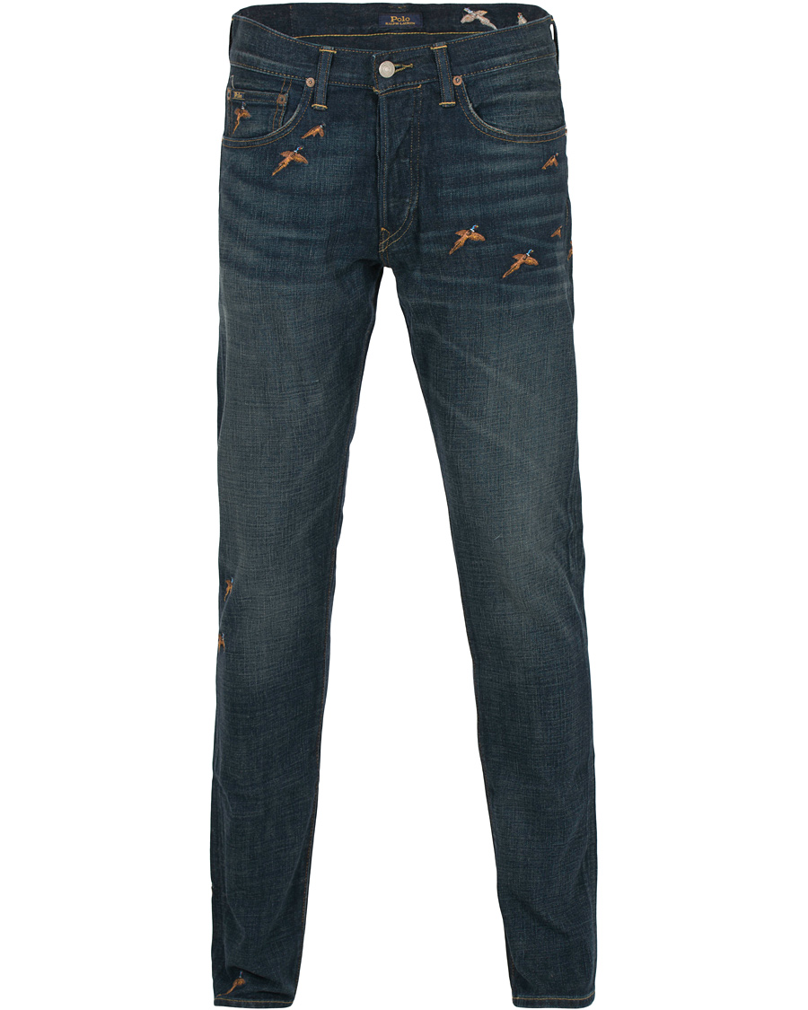 Herr | Jeans | Polo Ralph Lauren | Sullivan Slim Fit Embroided Ducks Jeans Gunner Blue