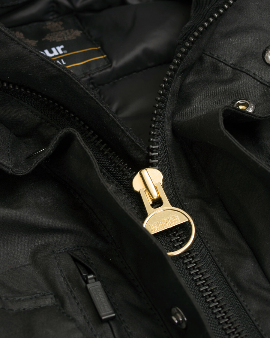 Barbour delta waxed sales jacket