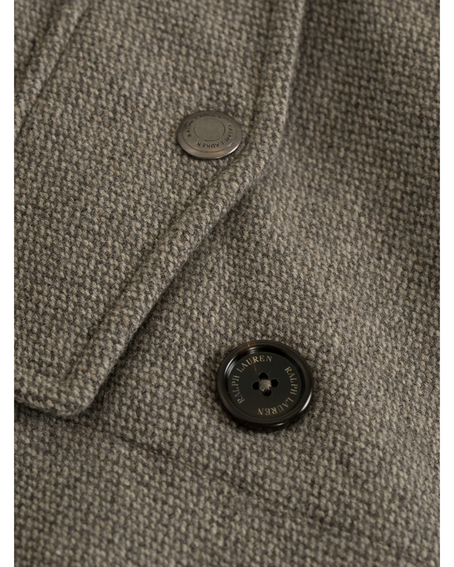 Herr | Jackor | Ralph Lauren Purple Label | Ingleton Trenchcoat Light Grey Melange