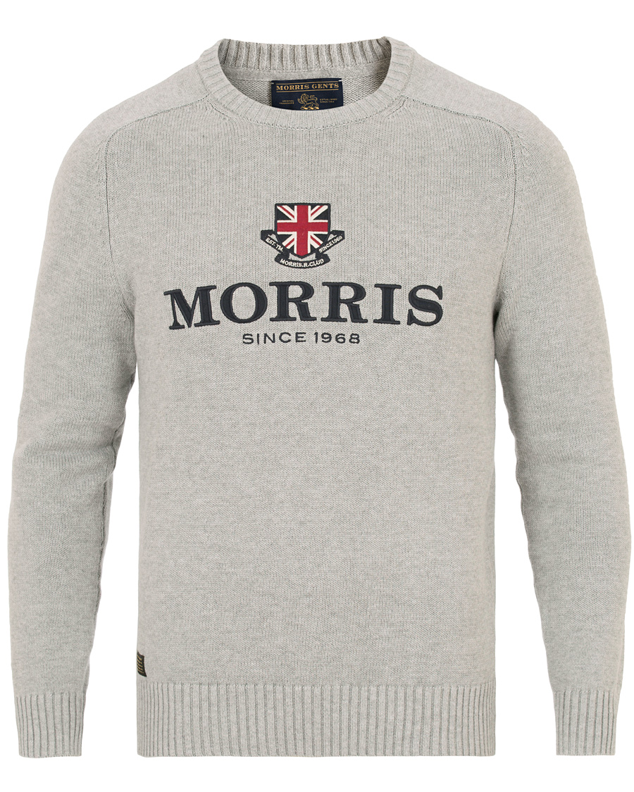 Herr | Tröjor | Morris | Morgan O-Neck Light Grey