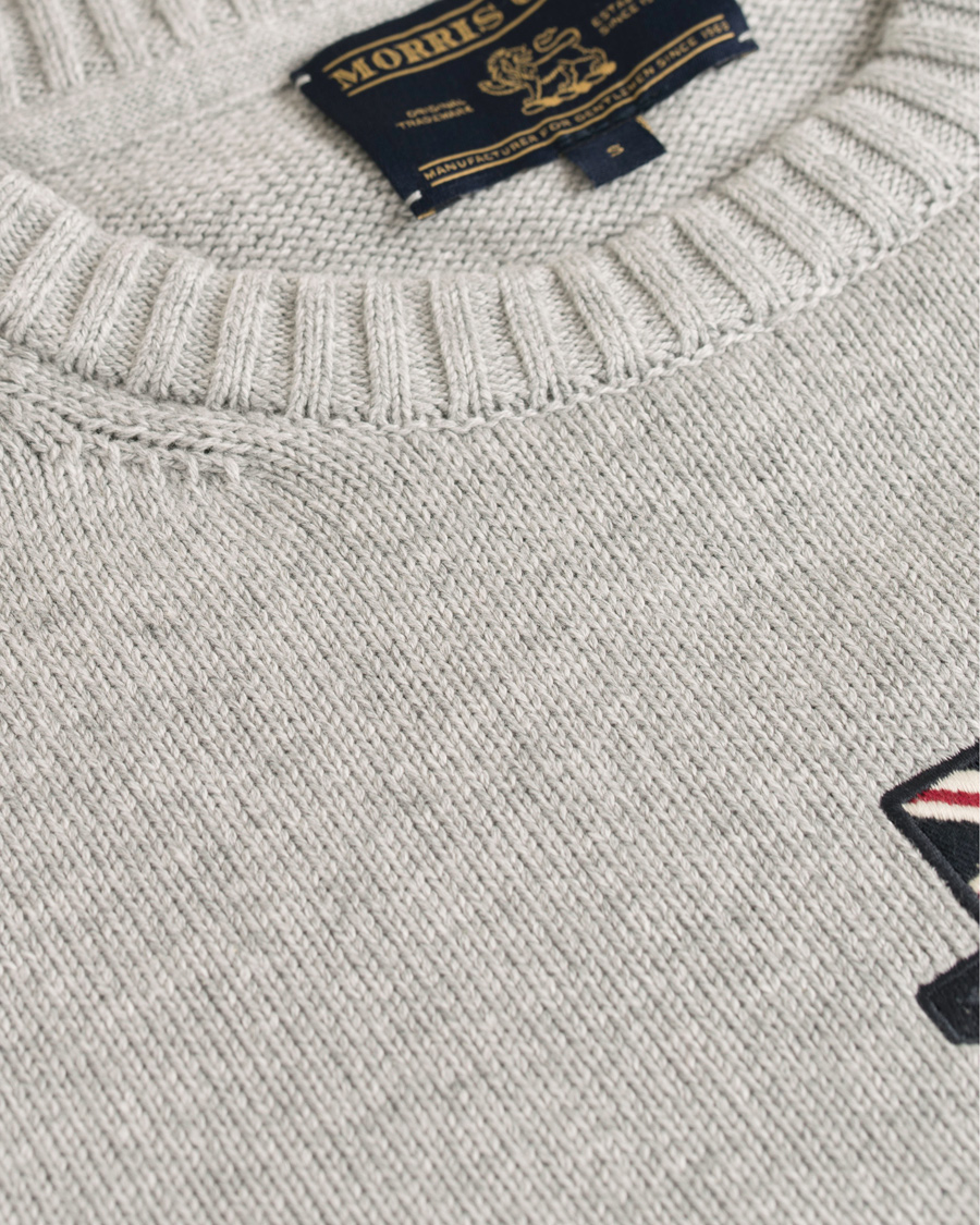 Herr | Tröjor | Morris | Morgan O-Neck Light Grey