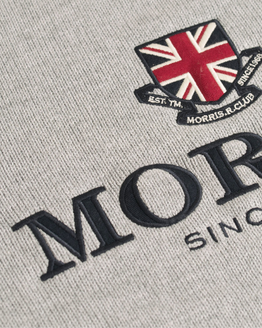 Herr | Tröjor | Morris | Morgan O-Neck Light Grey