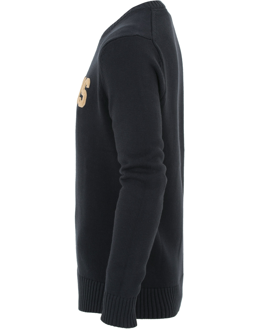 Herr | Tröjor | Morris | Logo Crew Neck Old Blue