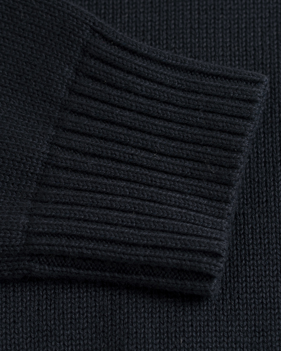 Herr | Tröjor | Morris | Logo Crew Neck Old Blue