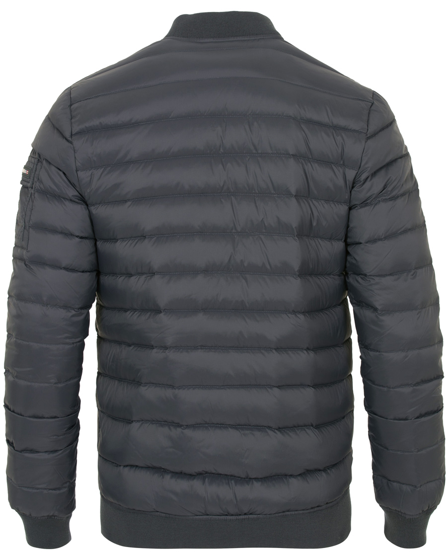 Herr | Jackor | Lexington | Aiden Bomber Jacket Deep Marine Blue
