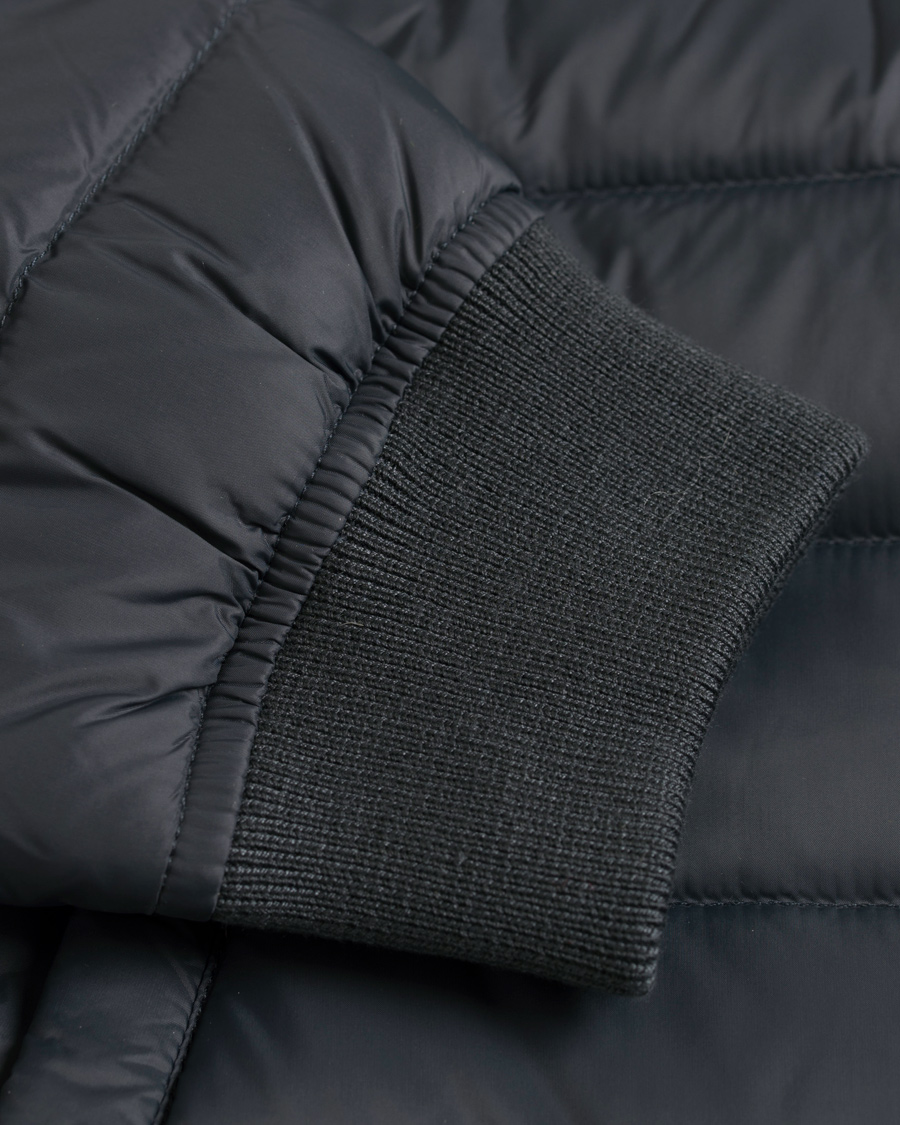 Herr | Jackor | Lexington | Aiden Bomber Jacket Deep Marine Blue