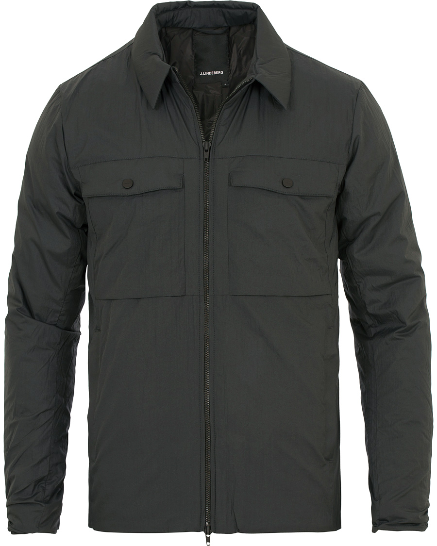 Herr | Jackor | J.Lindeberg | Icon Crisp Nylon Field Jacket Antractite