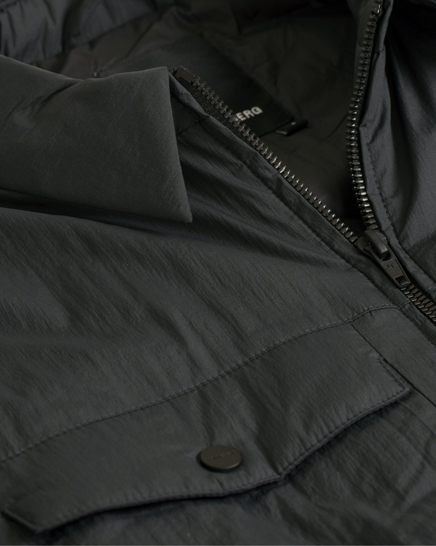Herr | Jackor | J.Lindeberg | Icon Crisp Nylon Field Jacket Antractite