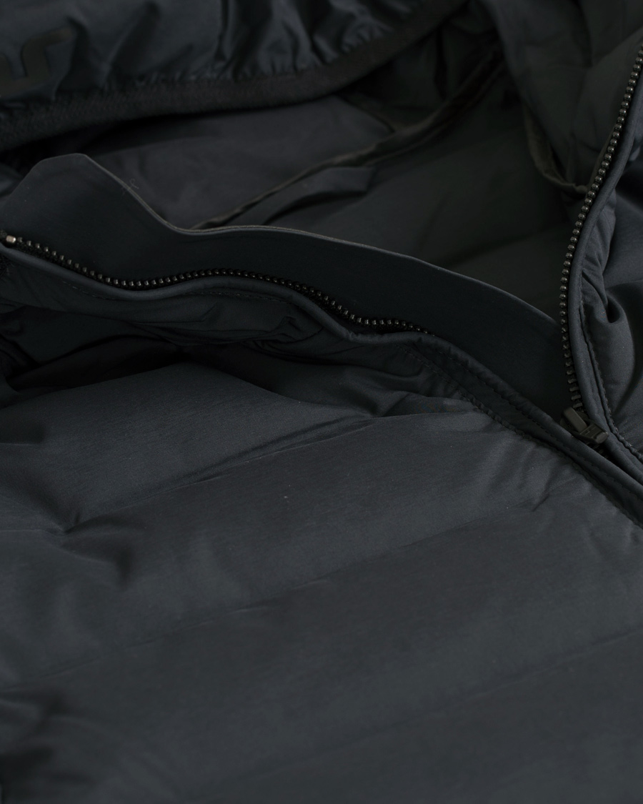 Herr | Jackor | J.Lindeberg | Down Hood Channeled Nylon Jacket Anthracite