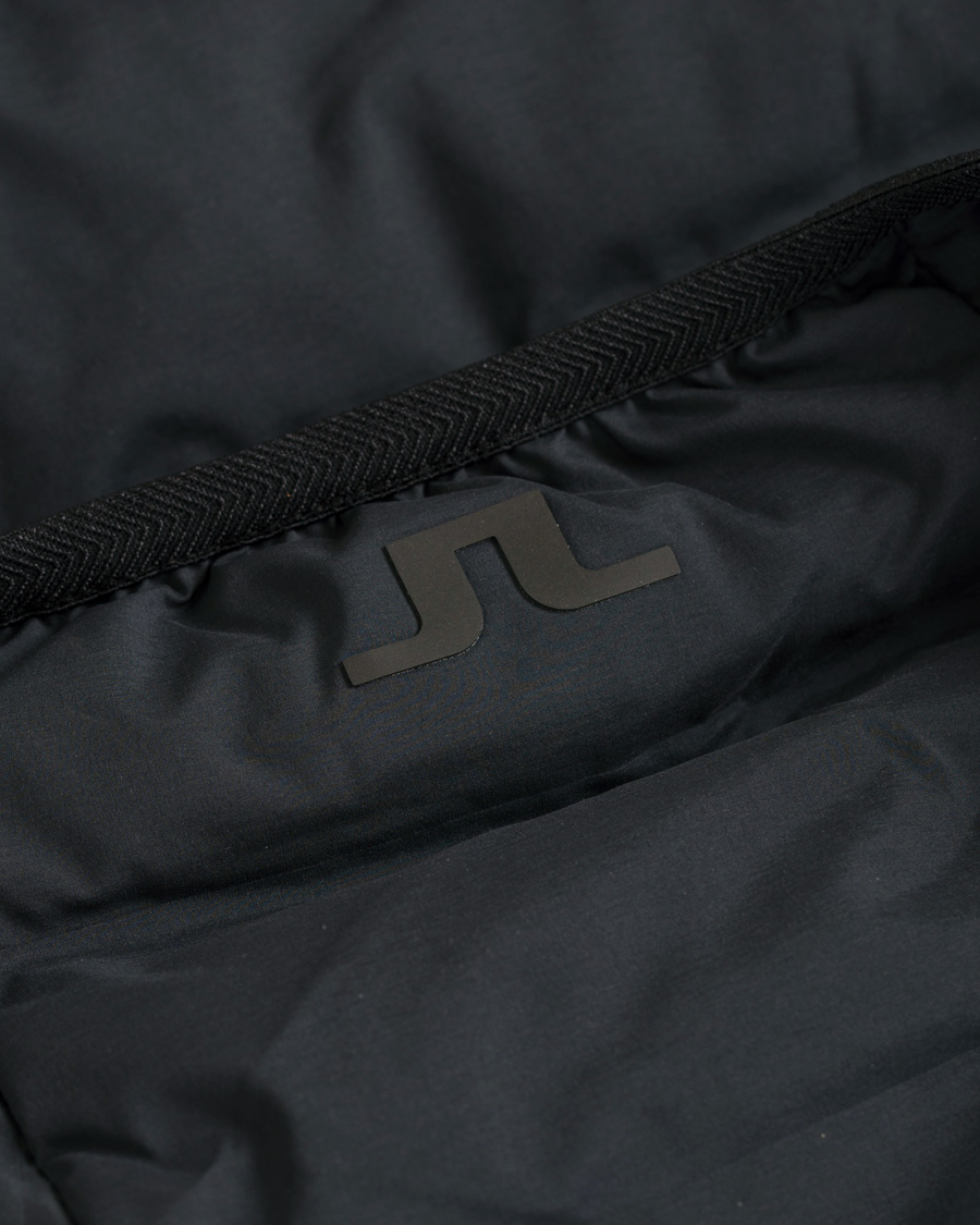 Herr | Jackor | J.Lindeberg | Down Hood Channeled Nylon Jacket Anthracite