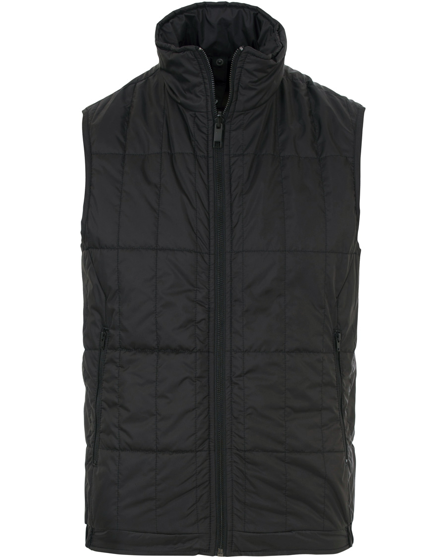 Herr | Jackor | J.Lindeberg | Gavin Stand Up Collar Compact Melton Coat Navy