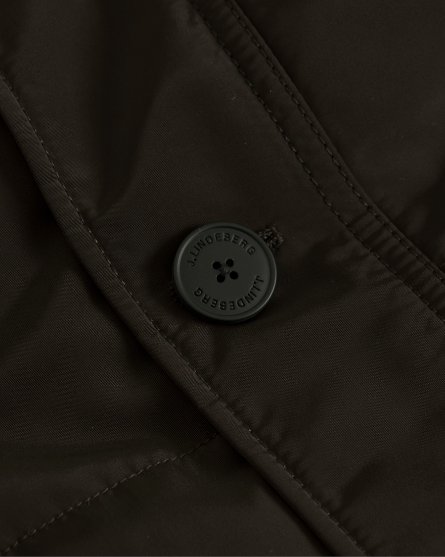 Herr | Jackor | J.Lindeberg | Bailey Stuctured Poly Jacket Brown