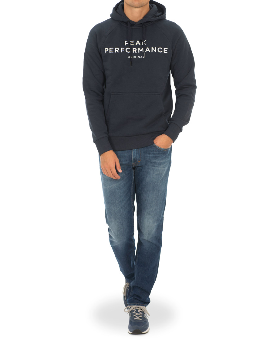 Herr | Tröjor | Peak Performance | M Logo Hoodie Navy