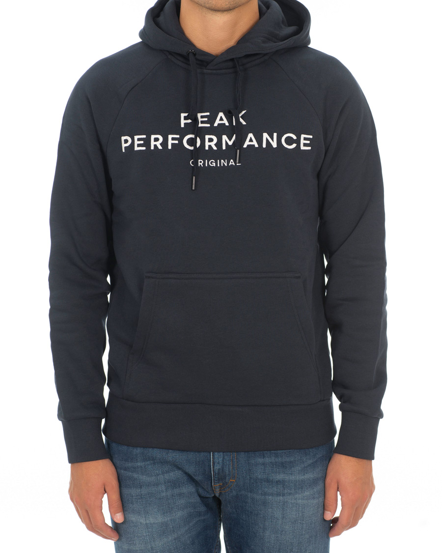 Herr | Tröjor | Peak Performance | M Logo Hoodie Navy