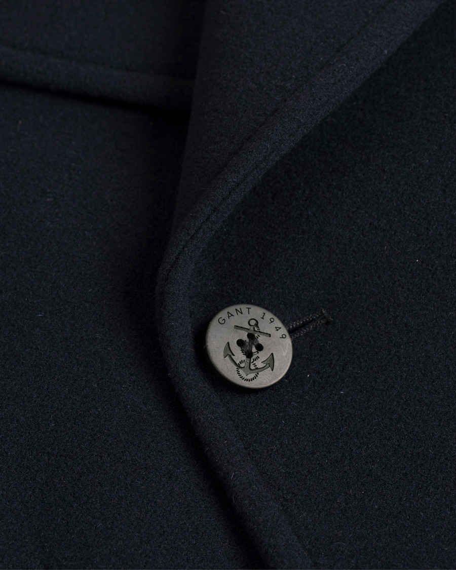 Herr | Jackor | GANT | The Weyland Peacoat Navy