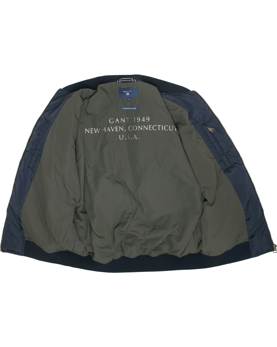 Herr | Jackor | GANT | The Winter Pilot Jacket Navy