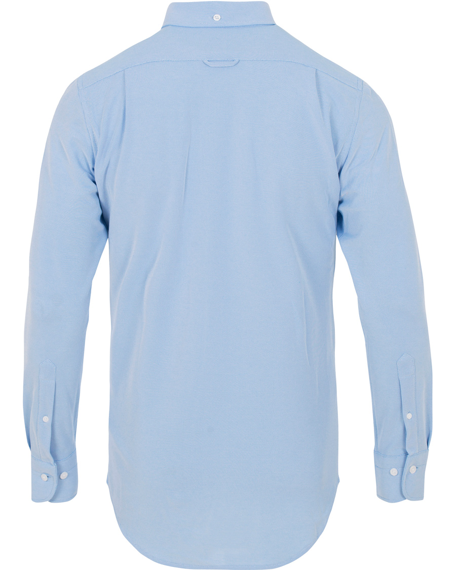 Herr | Skjortor | GANT | Slim Fit Tech Prep Pique Shirt Pallas Blue