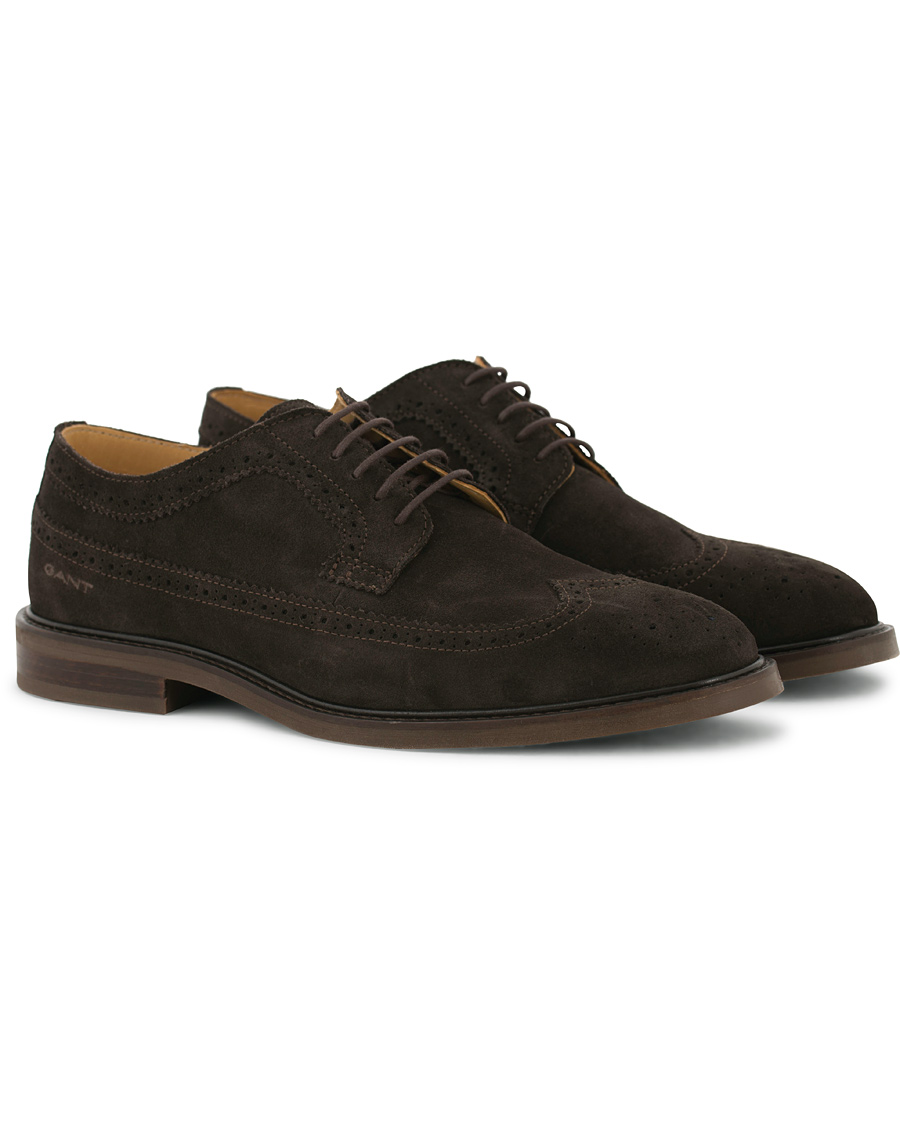 Herr | GANT Ricardo Brouge Dark Brown Suede | GANT | Ricardo Brouge Dark Brown Suede