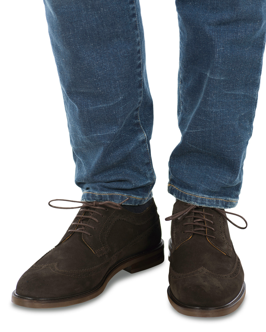 Herr | GANT Ricardo Brouge Dark Brown Suede | GANT | Ricardo Brouge Dark Brown Suede