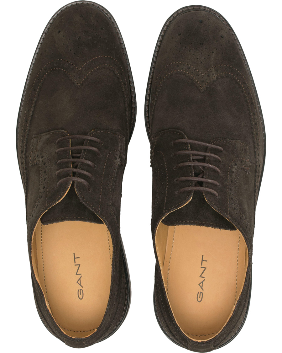 Herr | GANT Ricardo Brouge Dark Brown Suede | GANT | Ricardo Brouge Dark Brown Suede
