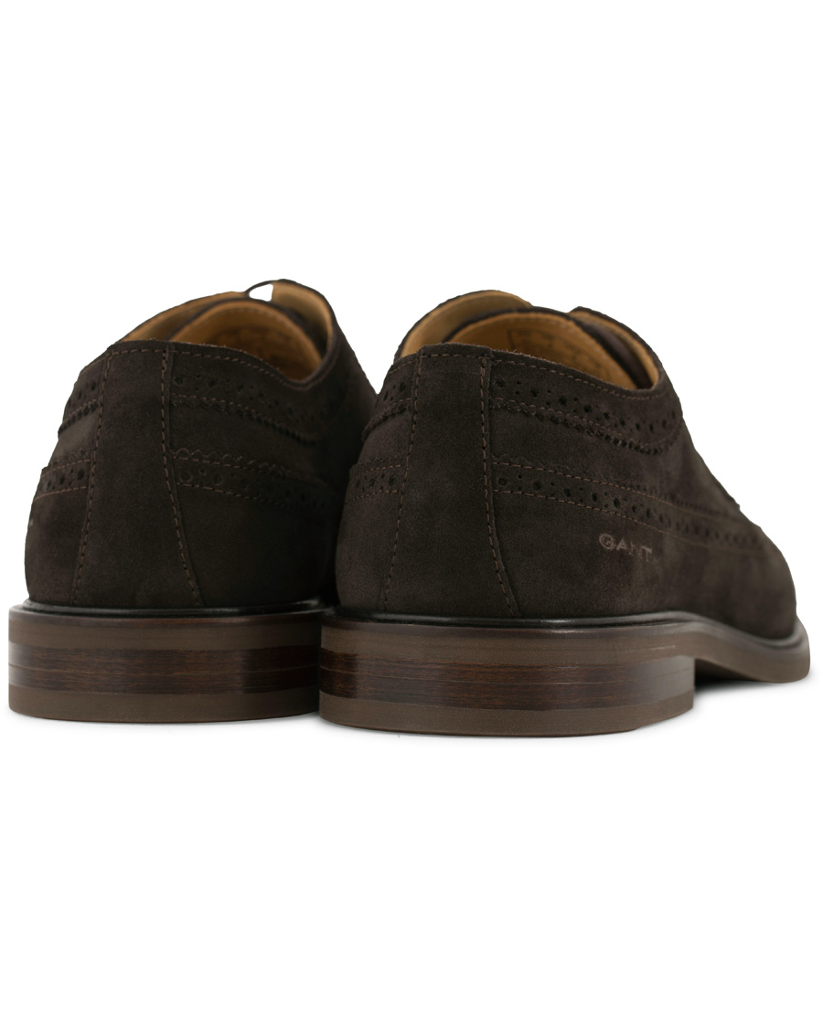 Herr | GANT Ricardo Brouge Dark Brown Suede | GANT | Ricardo Brouge Dark Brown Suede