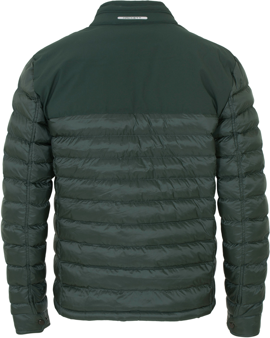 Herr | Jackor | Hackett | Aston Martin Tech Moto Down Jacket Racing Green