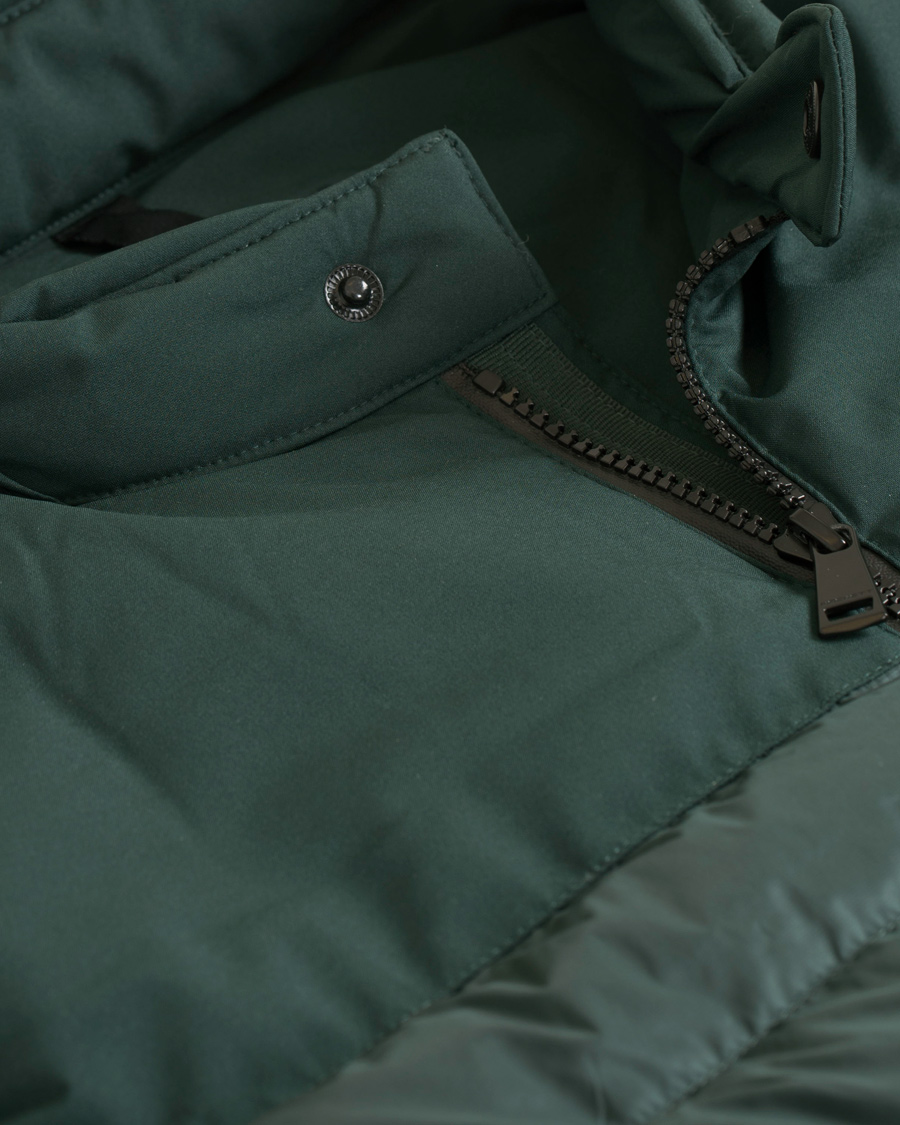 Herr | Jackor | Hackett | Aston Martin Tech Moto Down Jacket Racing Green