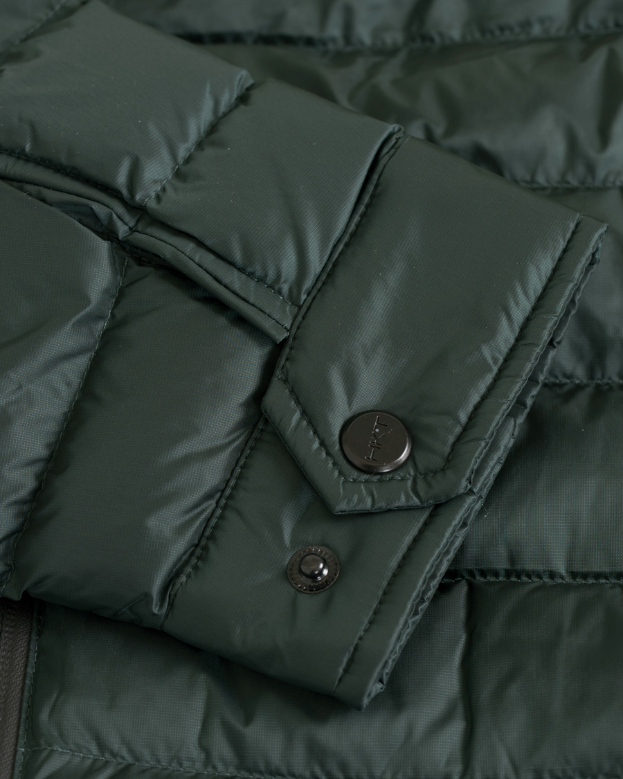 Herr | Jackor | Hackett | Aston Martin Tech Moto Down Jacket Racing Green