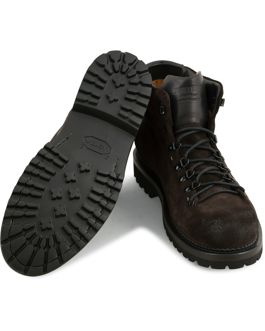 Herr | Buttero Canalone Hiking Boot Dark Brown Suede | Buttero | Canalone Hiking Boot Dark Brown Suede