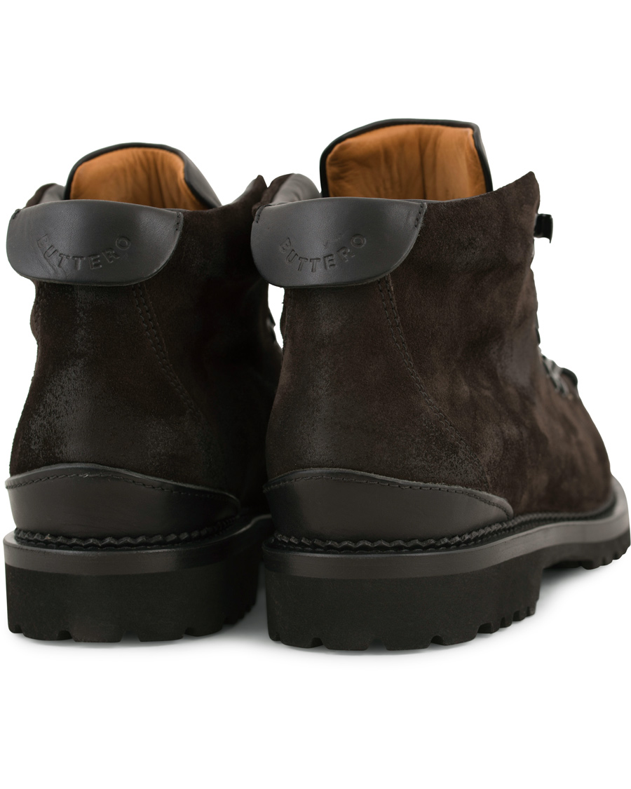 Herr | Buttero Canalone Hiking Boot Dark Brown Suede | Buttero | Canalone Hiking Boot Dark Brown Suede