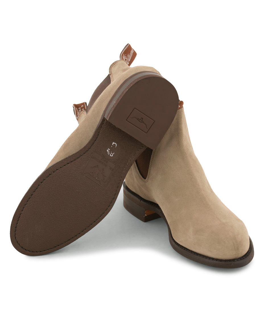 Herr | R.M.Williams Wentworth G Boot Oatmeal Suede | R.M.Williams | Wentworth G Boot Oatmeal Suede
