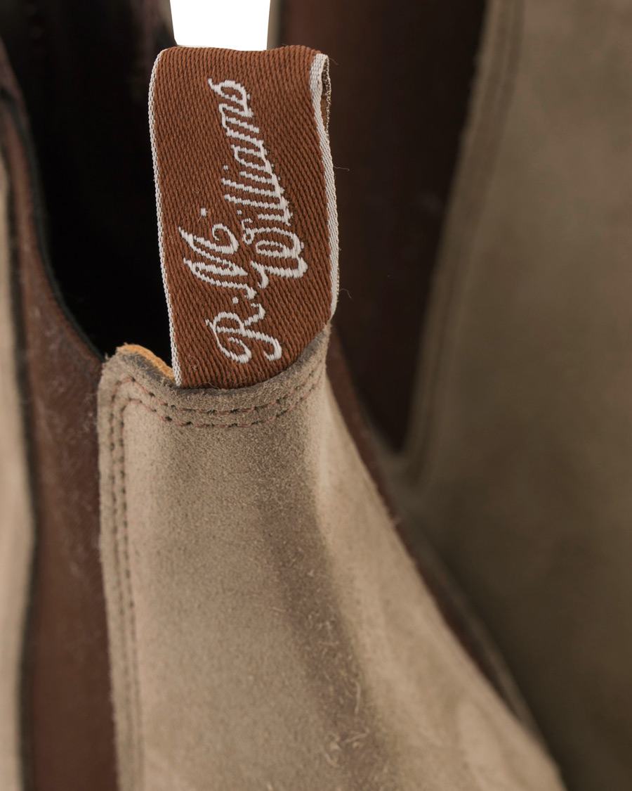 Herr | R.M.Williams Wentworth G Boot Oatmeal Suede | R.M.Williams | Wentworth G Boot Oatmeal Suede