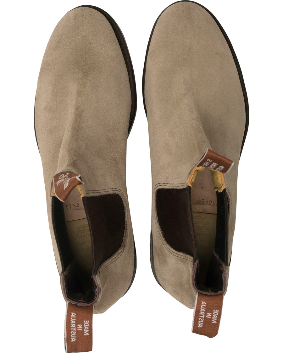 Herr | R.M.Williams Wentworth G Boot Oatmeal Suede | R.M.Williams | Wentworth G Boot Oatmeal Suede