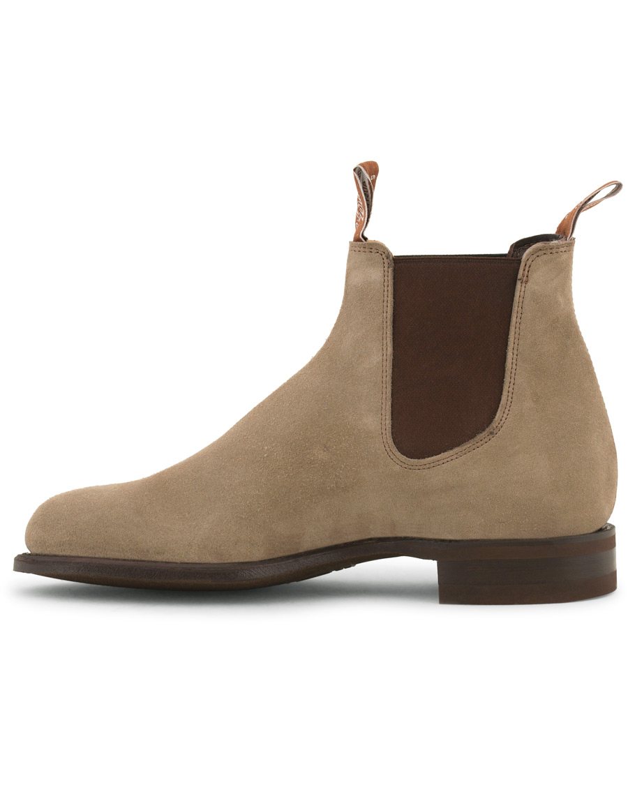 Herr | R.M.Williams Wentworth G Boot Oatmeal Suede | R.M.Williams | Wentworth G Boot Oatmeal Suede