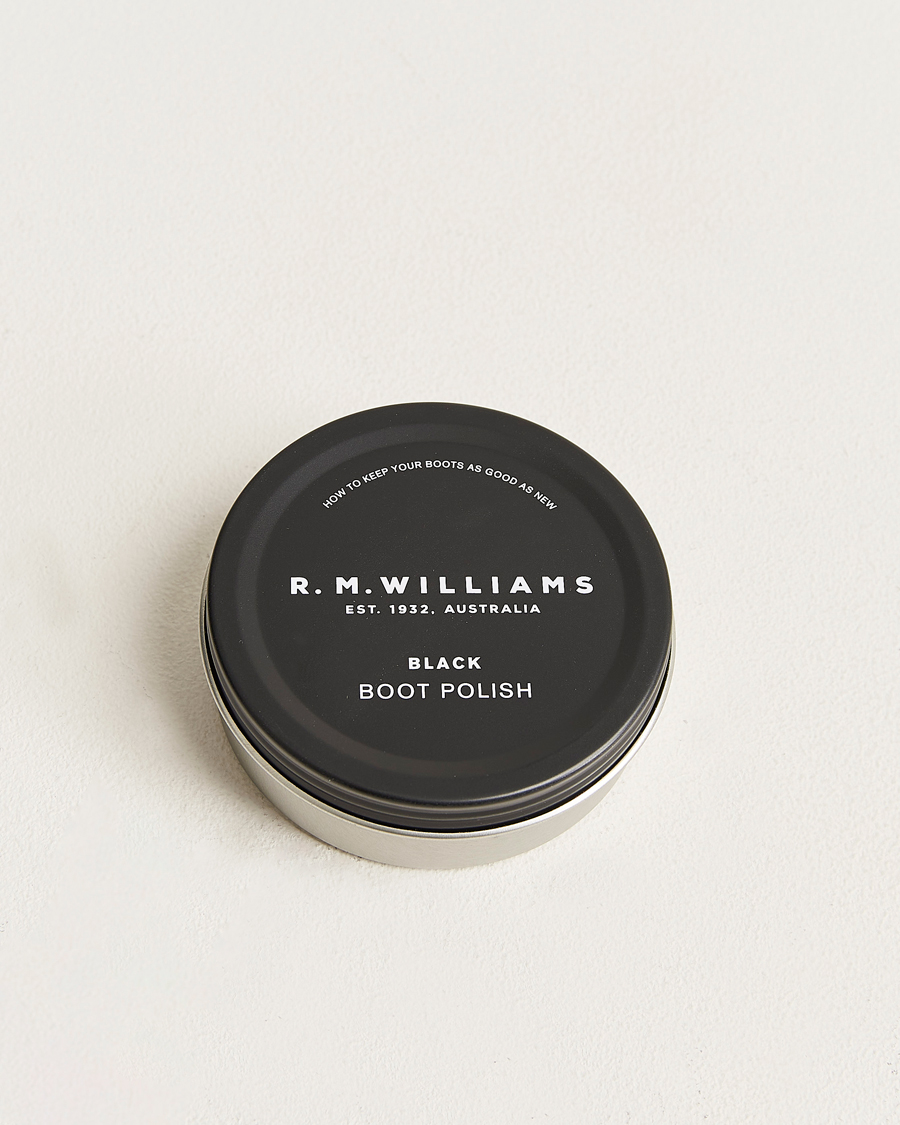 Herr | R.M.Williams Boot Stockman Polish Black 70ML | R.M.Williams | Boot Stockman Polish Black 70ML