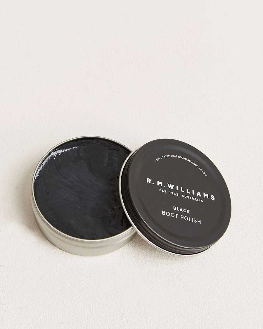 Herr | R.M.Williams Boot Stockman Polish Black 70ML | R.M.Williams | Boot Stockman Polish Black 70ML