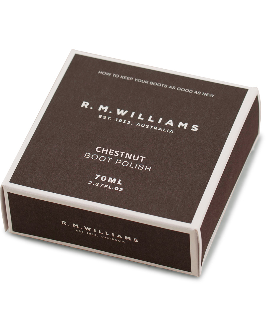 Herr | R.M.Williams Boot Stockman Polish Chestnut 70ML | R.M.Williams | Boot Stockman Polish Chestnut 70ML