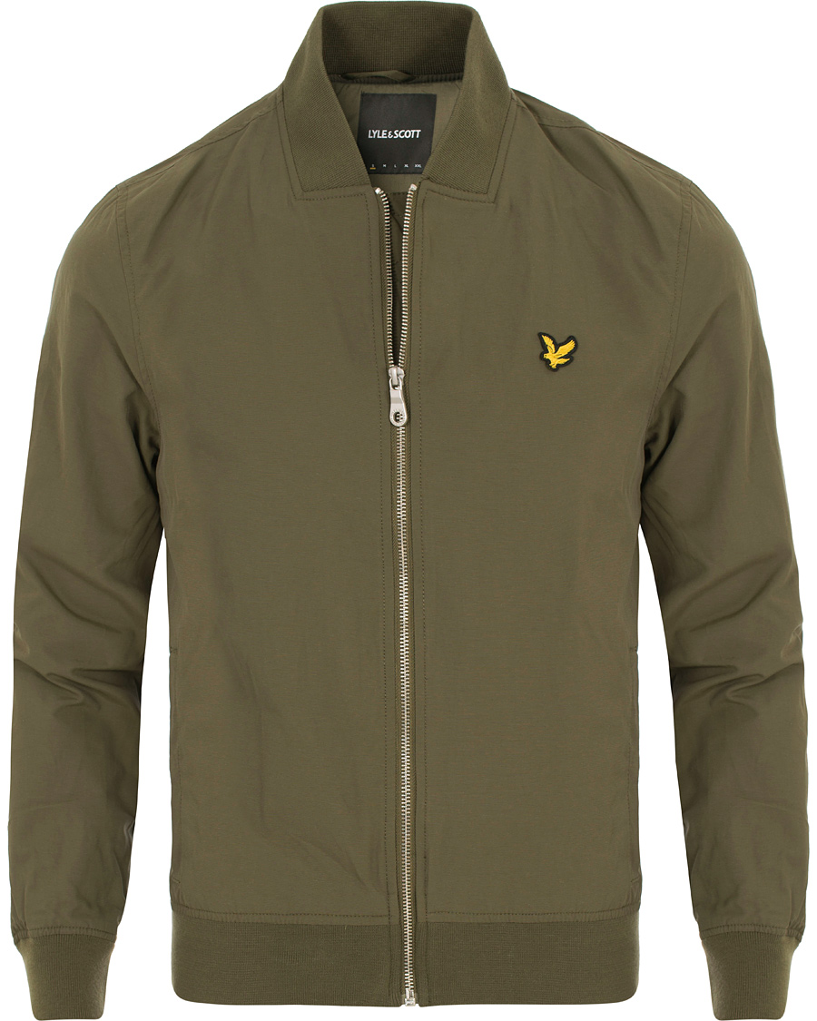 Herr | Jackor | Lyle & Scott | Bomber Jacket Olive