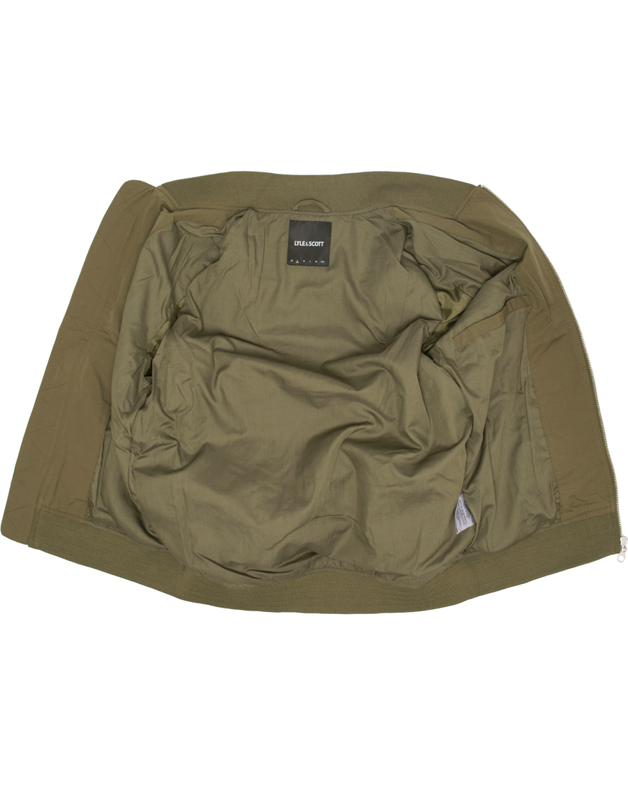 Herr | Jackor | Lyle & Scott | Bomber Jacket Olive