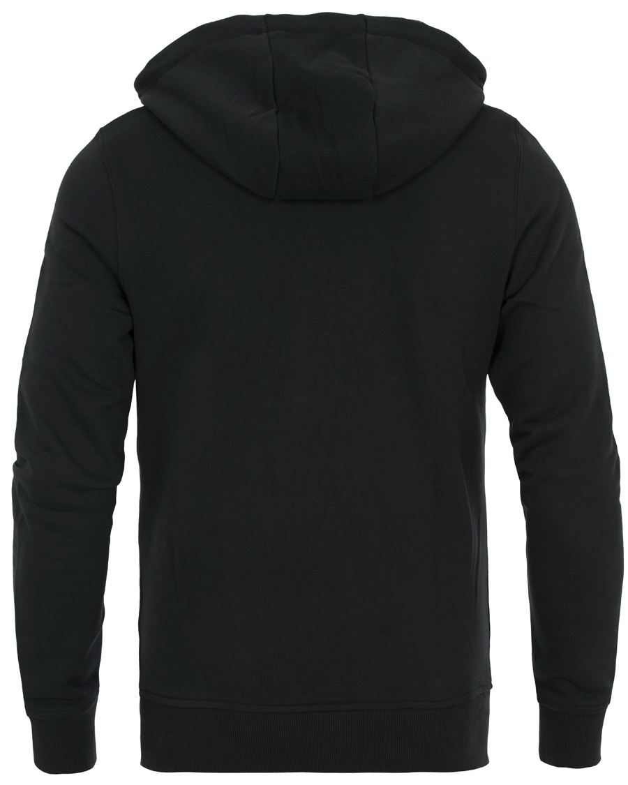 Herr | Tröjor | Lyle & Scott | Half Zip Hoodie True Black