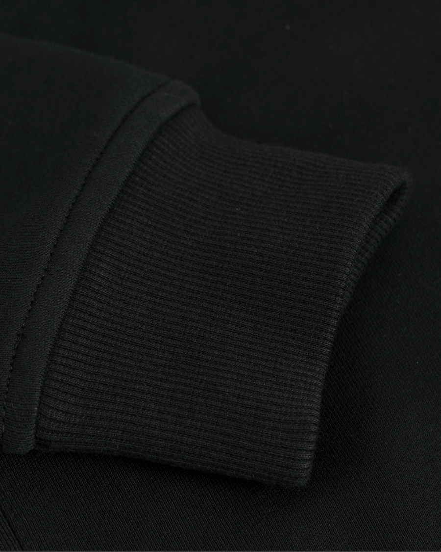 Herr | Tröjor | Lyle & Scott | Half Zip Hoodie True Black