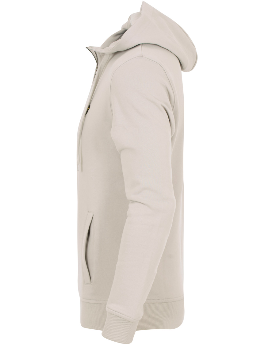 Herr | Tröjor | Lyle & Scott | Half Zip Hoodie Light Grey