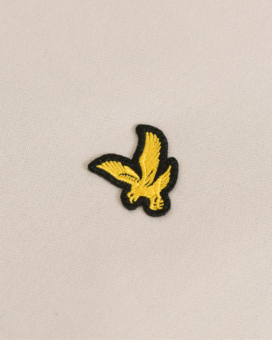 Herr | Tröjor | Lyle & Scott | Half Zip Hoodie Light Grey